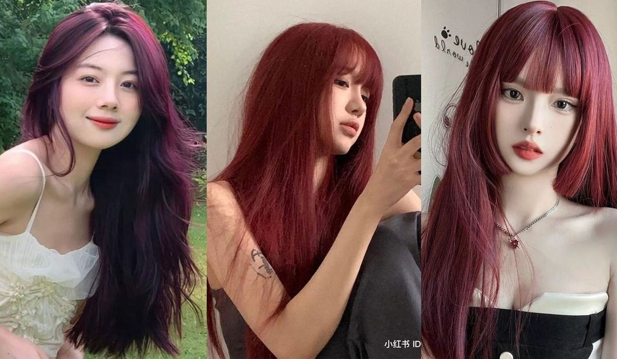 màu tóc đẹp cho nữ là nâu đỏ màu tóc đẹp cho nữ là màu nâu đỏ