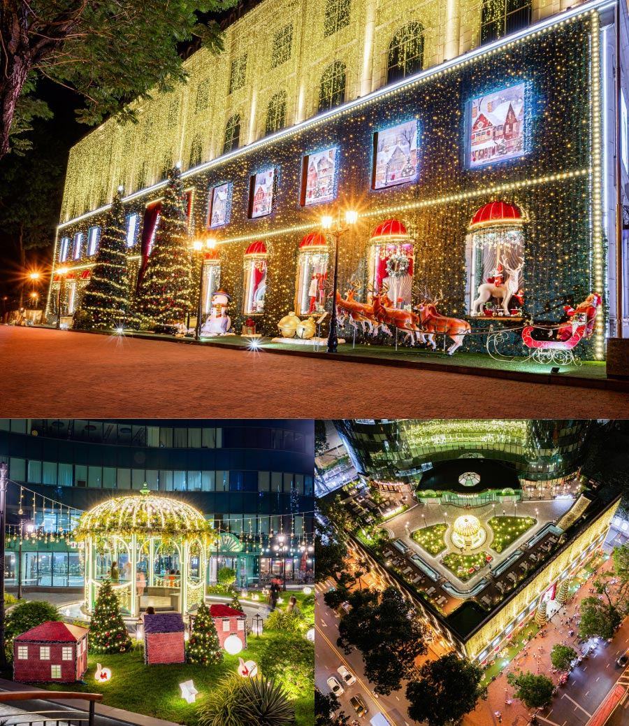 trang trí Noel tại Diamond Plaza trang trí Noel ở Diamond Plaza