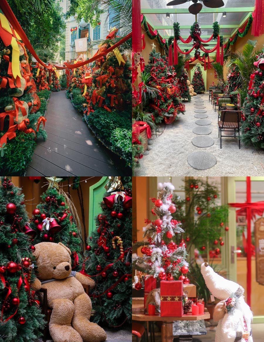 trang trí Noel tại quán Phò Mã trang trí Noel ở quán Phò Mã