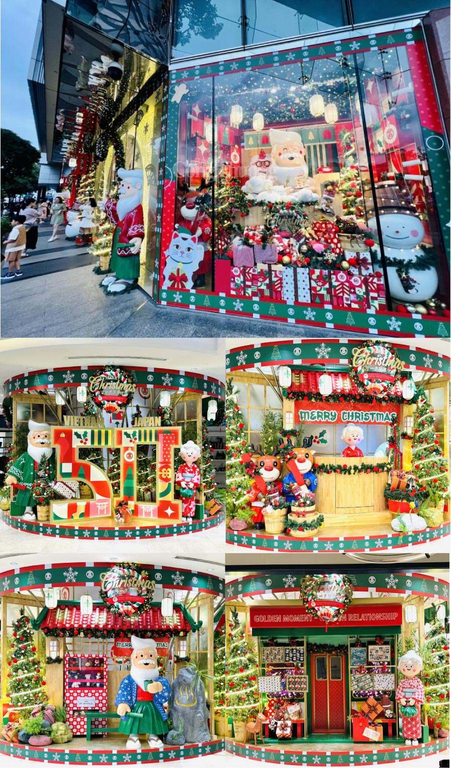 trang trí Noel ở taka trang trí Noel tại taka