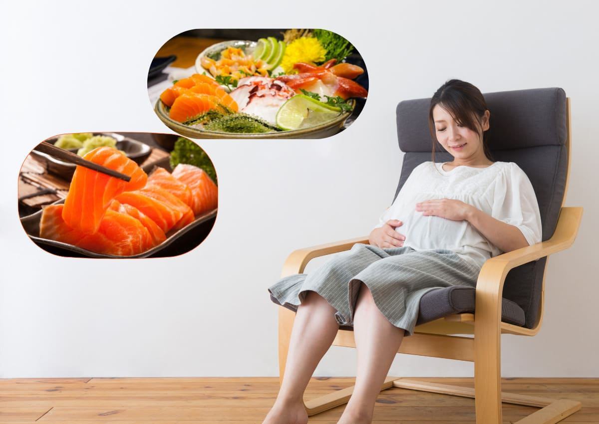 bà bầu ăn sushi được không