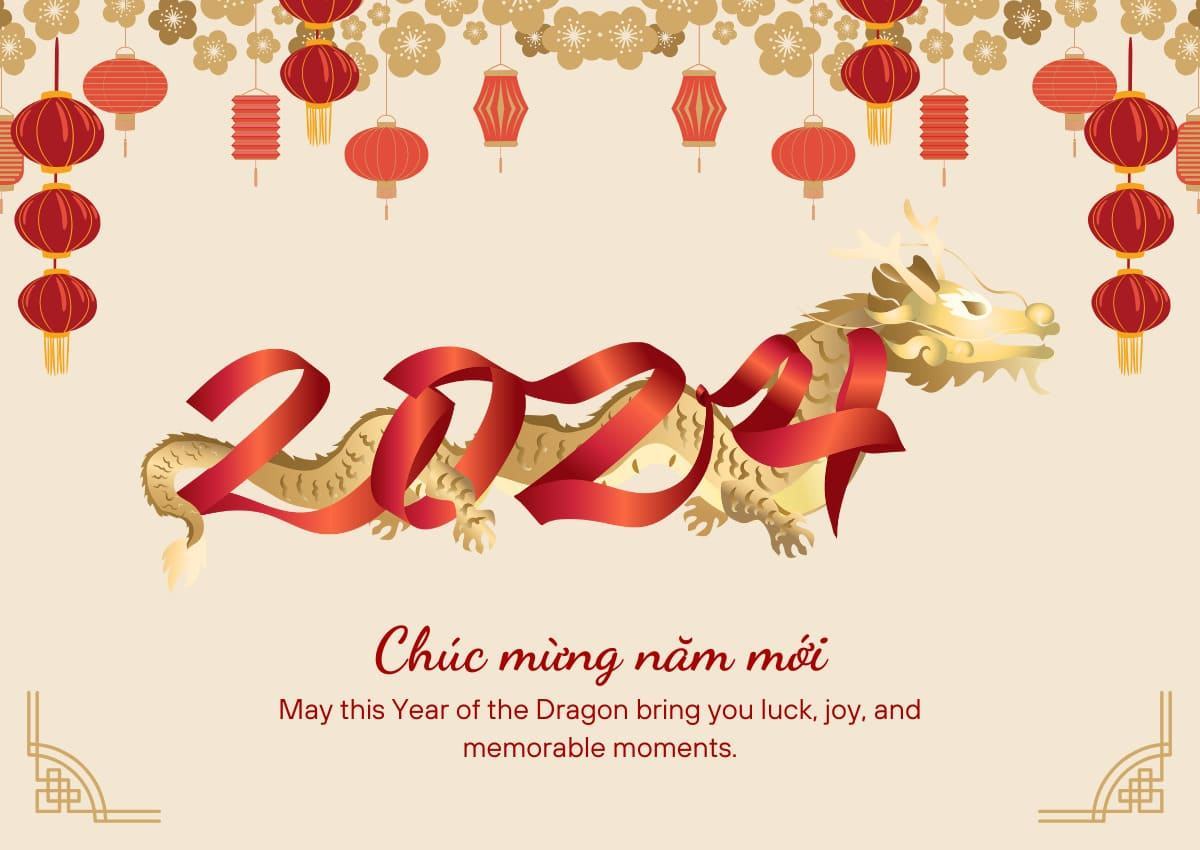 30+ mẫu ảnh chúc mừng năm mới 2024, nhắn ngay cho những người thân yêu nào! 3