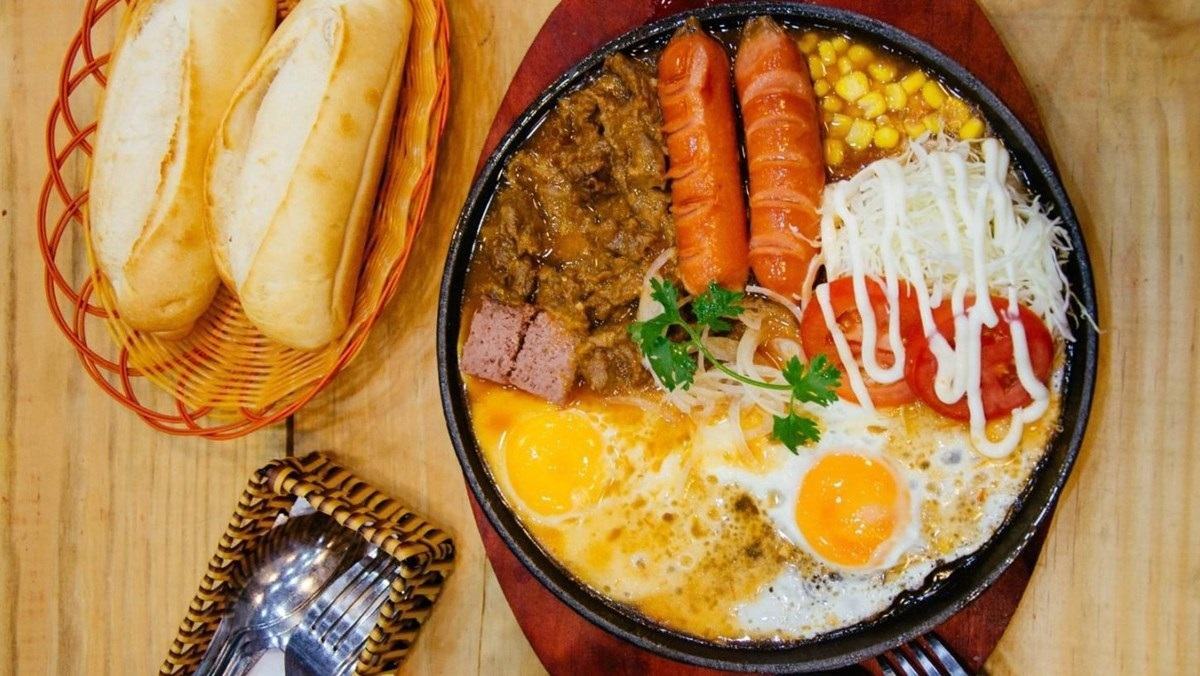 cách làm bánh mì chảo với nước sốt chấm hấp dẫn cách làm bánh mì chảo với nước sốt chấm ngon