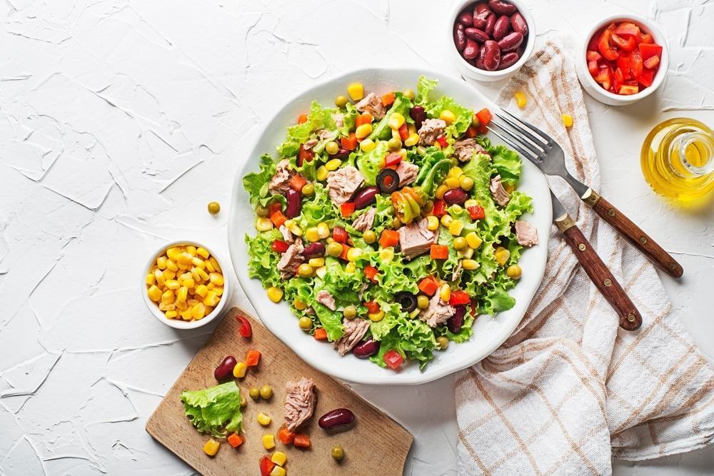 chế biến ngũ cốc cho bà bầu với salad chế biến ngũ cốc cho bà bầu cùng salad