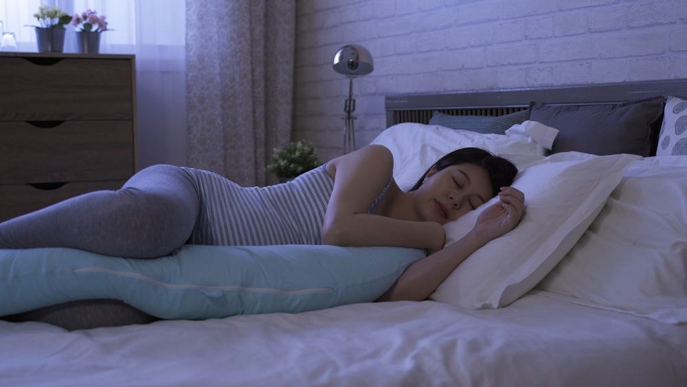 Bà bầu bị mất ngủ về đêm cần nằm đúng tư thế ngủ Bà bầu bị mất ngủ về đêm cần nằm đúng tư thế
