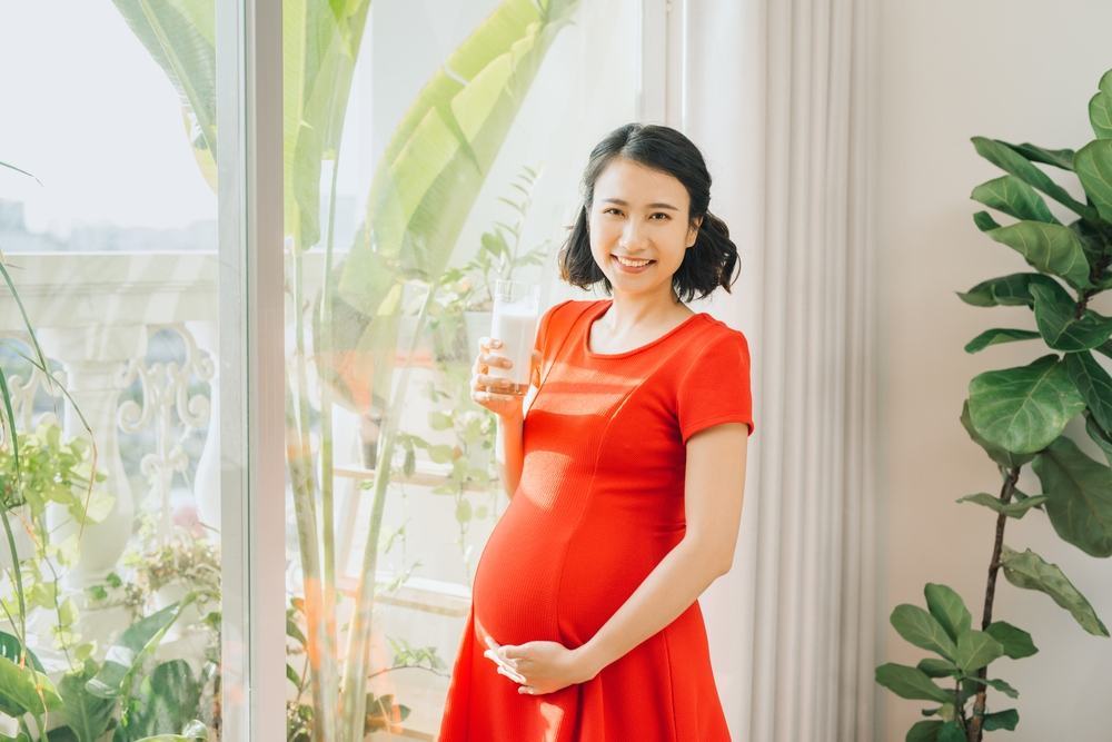 Bà bầu uống sữa đậu nành được không