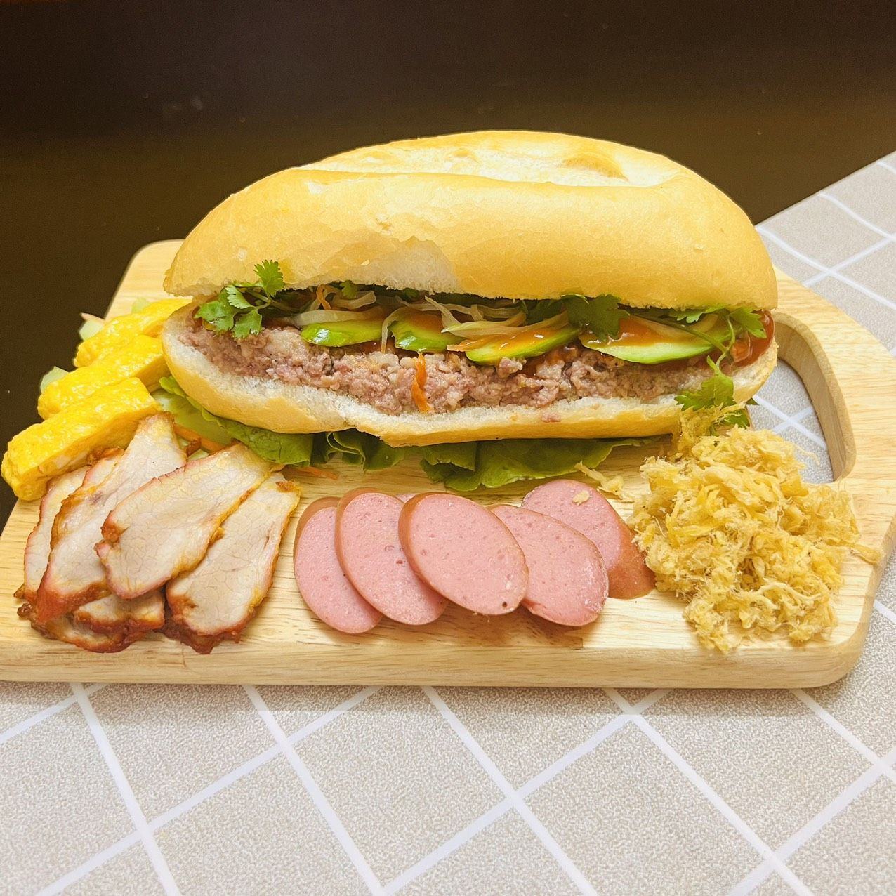 cách làm ruốc thịt lợn ăn cùng bánh mì cách làm ruốc thịt lợn kết hợp bánh mì