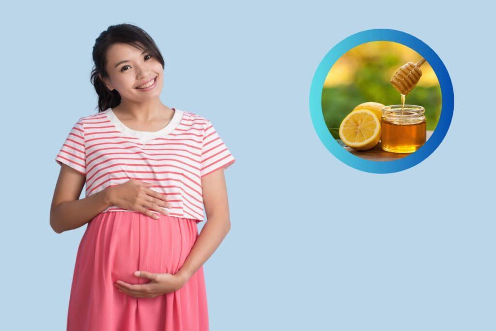 bà bầu uống mật ong