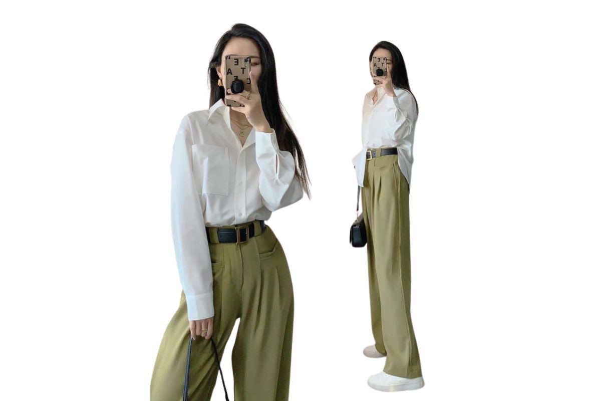 Trang phục đi làm cách mặc áo sơ mi đẹp