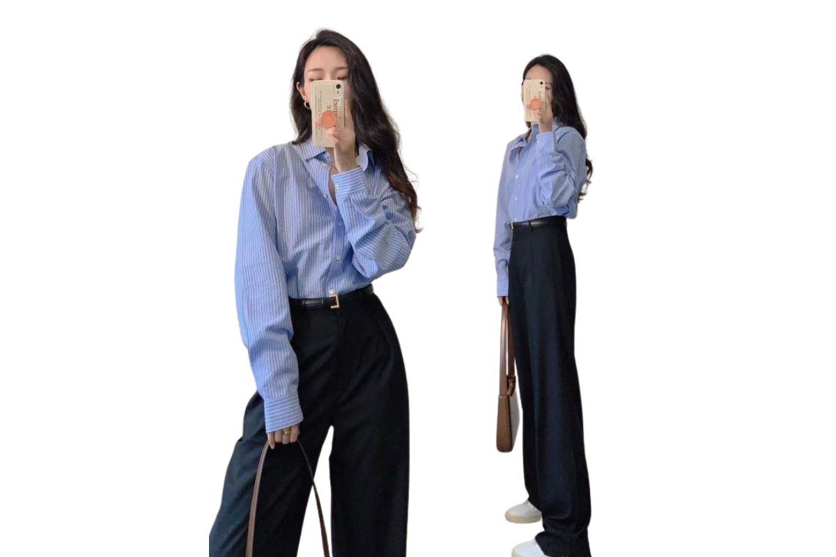 Cách phối đồ công sở cách mặc áo sơ mi đẹp