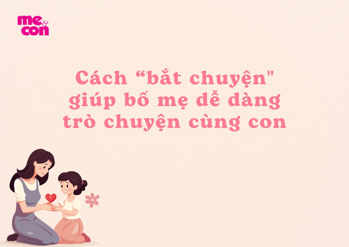 trò chuyện cùng con