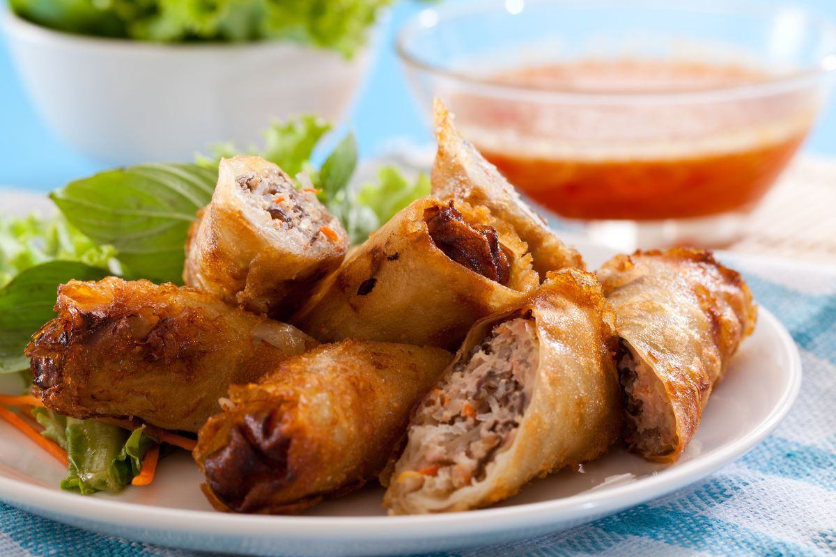chả giò nấm mèo món ngon từ nấm mèo