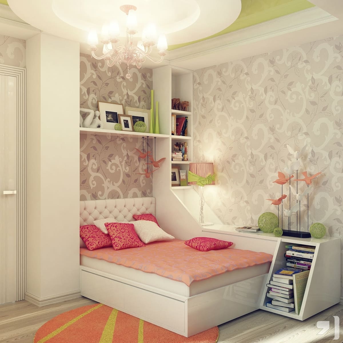 25+ mẫu phòng ngủ bé gái cực yêu, bố mẹ tham khảo ngay nhé! 76 25+ mẫu phòng ngủ bé gái cực yêu, bố mẹ tham khảo ngay nhé! 49