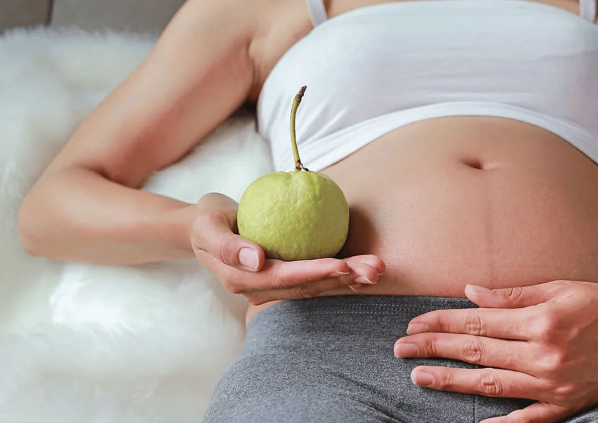 bà bầu ăn ổi có được không