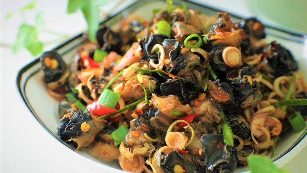các loại ốc bà bầu không nên ăn