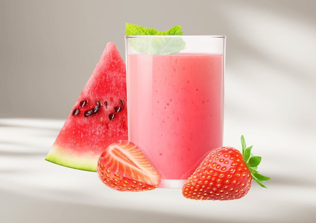 8 công thức làm sinh tố dâu tây giúp bạn bổ sung vitamin C mỗi ngày! 39 sinh tố dâu tây dưa hấu