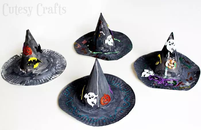 14 đồ thủ công Halloween dễ làm cho trẻ mới biết đi và trẻ mẫu giáo 57 làm đồ thủ công halloween từ đồ tái chế