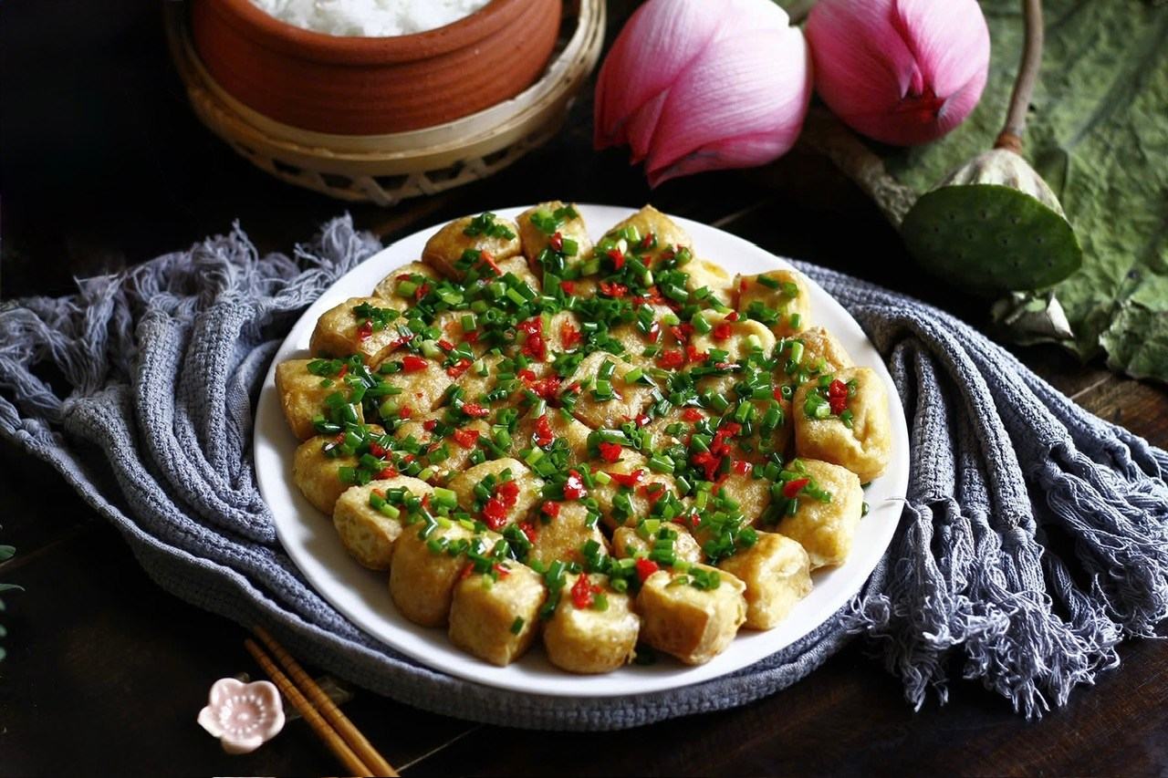 cách làm đậu tẩm hành và thành phẩm thơm ngon cách làm đậu tẩm hành và thành phẩm