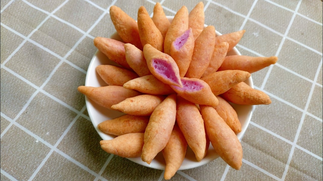 cách làm bánh khoai mỡ giòn rụm cách làm bánh khoai mỡ ngon