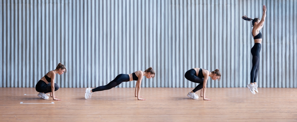 tập thể dục giảm cân chính là bài tập Burpees tập thể dục giảm cân là bài tập Burpees