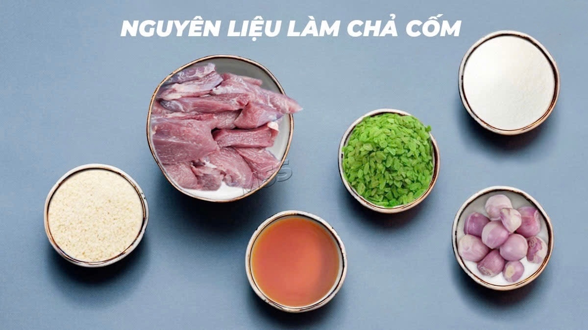 cách làm chả cốm và bước chuẩn bị nguyên liệu cách làm chả cốm và chuẩn bị nguyên liệu