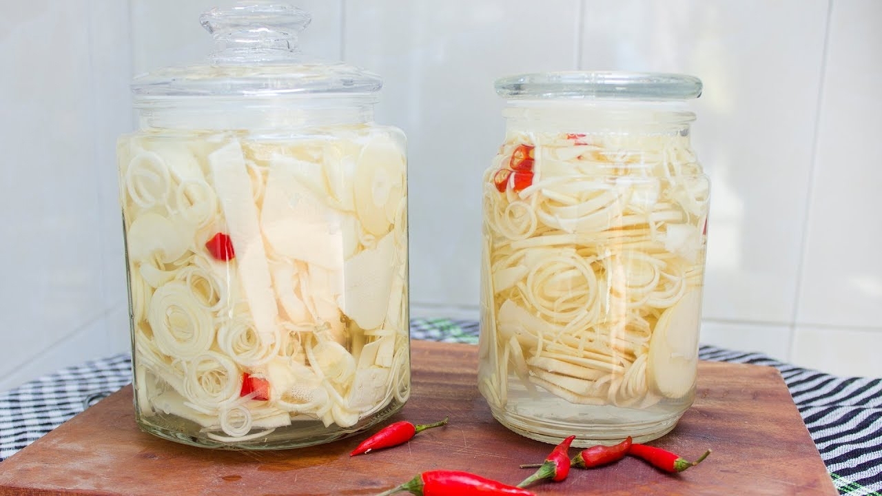 cách làm măng chua đơn giản tại nhà cách làm măng chua tại nhà