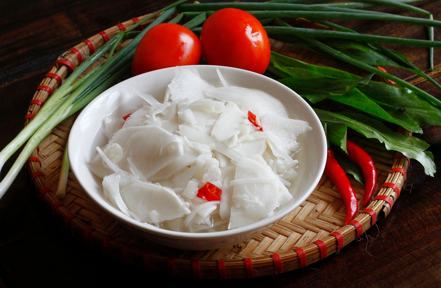 cách làm măng chua và thành phẩm cách làm măng chua và thưởng thức