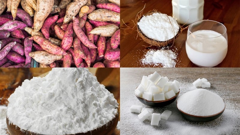 cách làm khoai lang kén và khâu chuẩn bị nguyên liệu cách làm khoai lang kén và chuẩn bị nguyên liệu