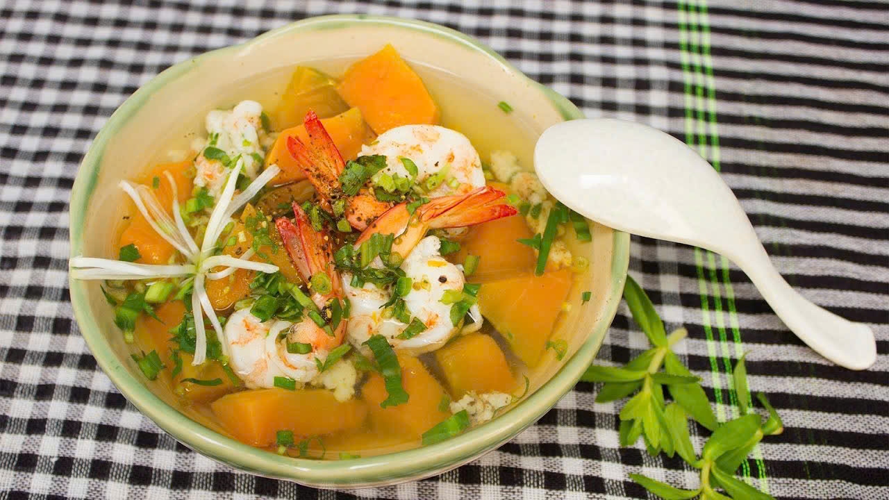 thực đơn ăn uống khoa học mỗi ngày gồm món canh bí đỏ thực đơn ăn uống khoa học mỗi ngày gồm canh bí đỏ