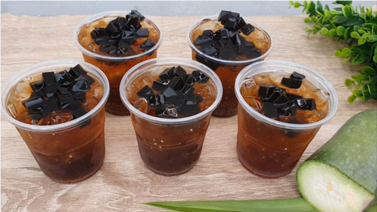 cách nấu trà bí đao với sương sáo cách nấu trà bí đao và sương sáo