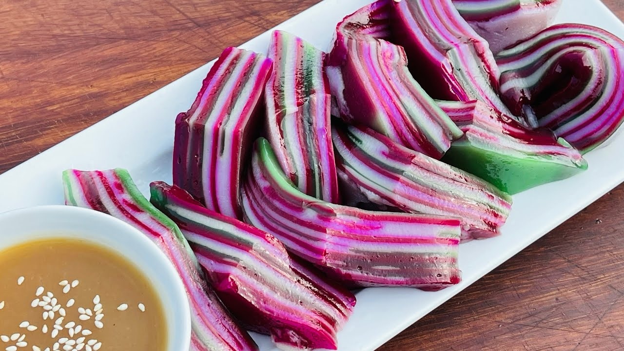Sự sáng tạo với món bánh đúc ngọt Sự sáng tạo với bánh đúc ngọt