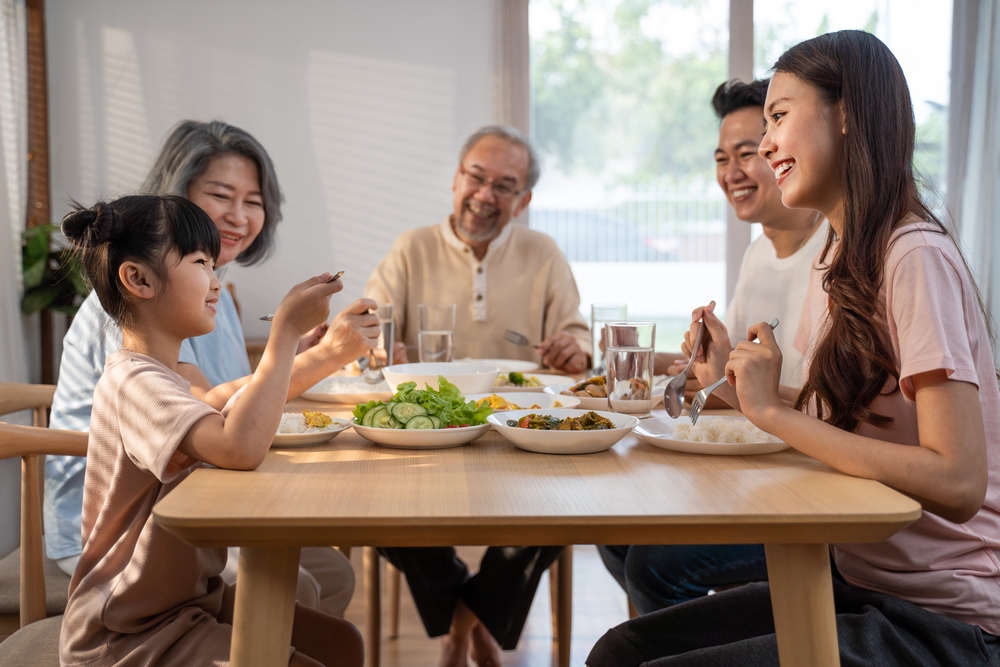 bảo vệ sức khỏe​ từ những thói quen trong gia đình