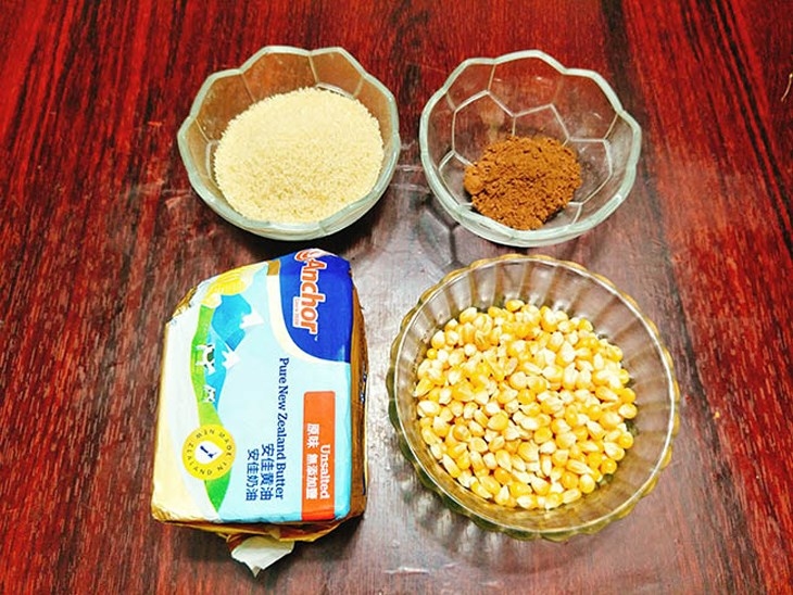 cách làm bắp rang bơ và nguyên liệu chuẩn bị cách làm bắp rang bơ và chuẩn bị nguyên liệu