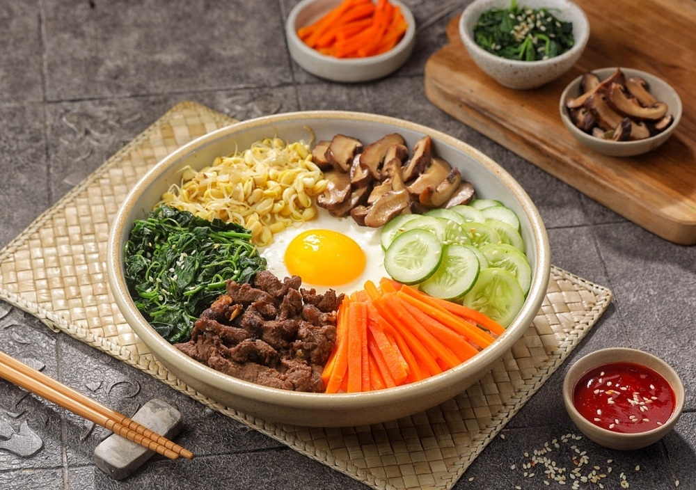 cách làm cơm trộn hàn quốc​