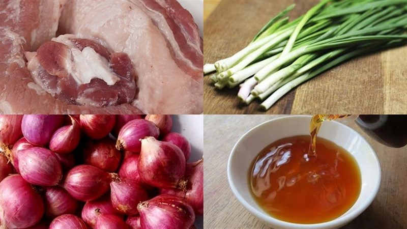 cách làm thịt rang cháy cạnh và chuẩn bị các nguyên liệu cách làm thịt rang cháy cạnh và chuẩn bị nguyên liệu