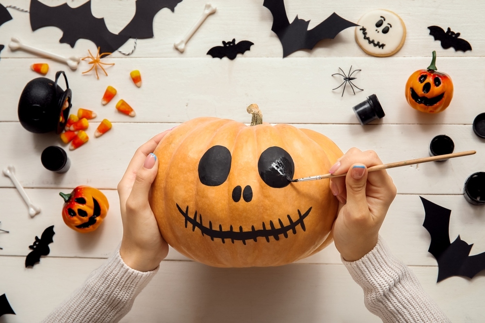 trò chơi halloween tạo hình bí ngô vui nhộn trò chơi halloween tạo hình bí ngô