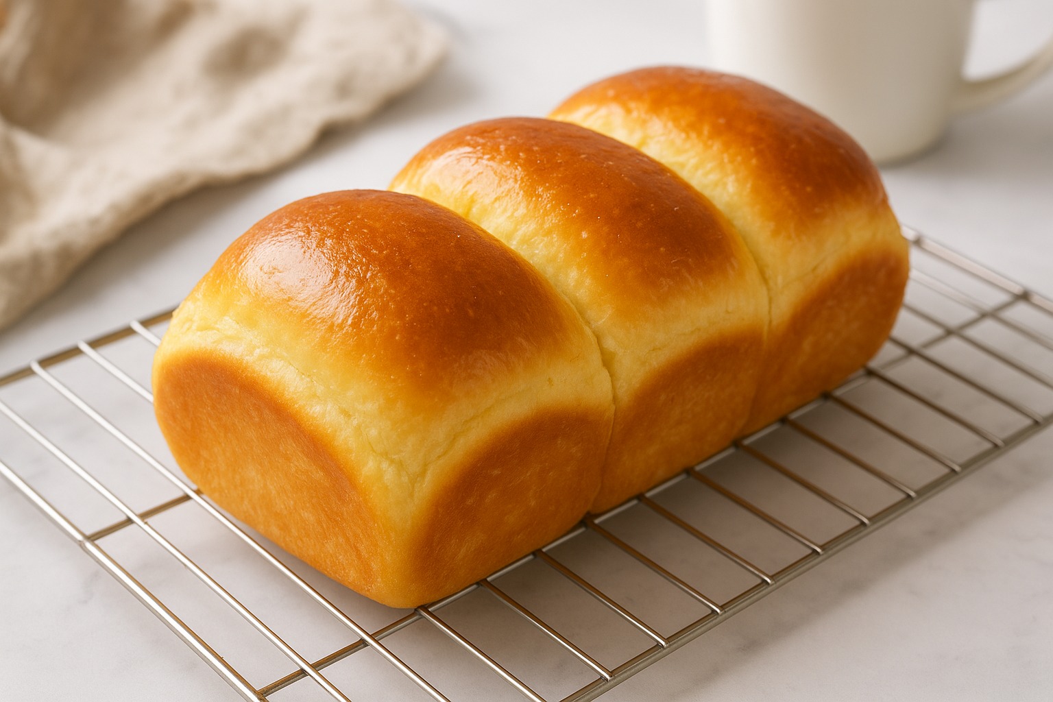 cách làm bánh mì bơ sữa​