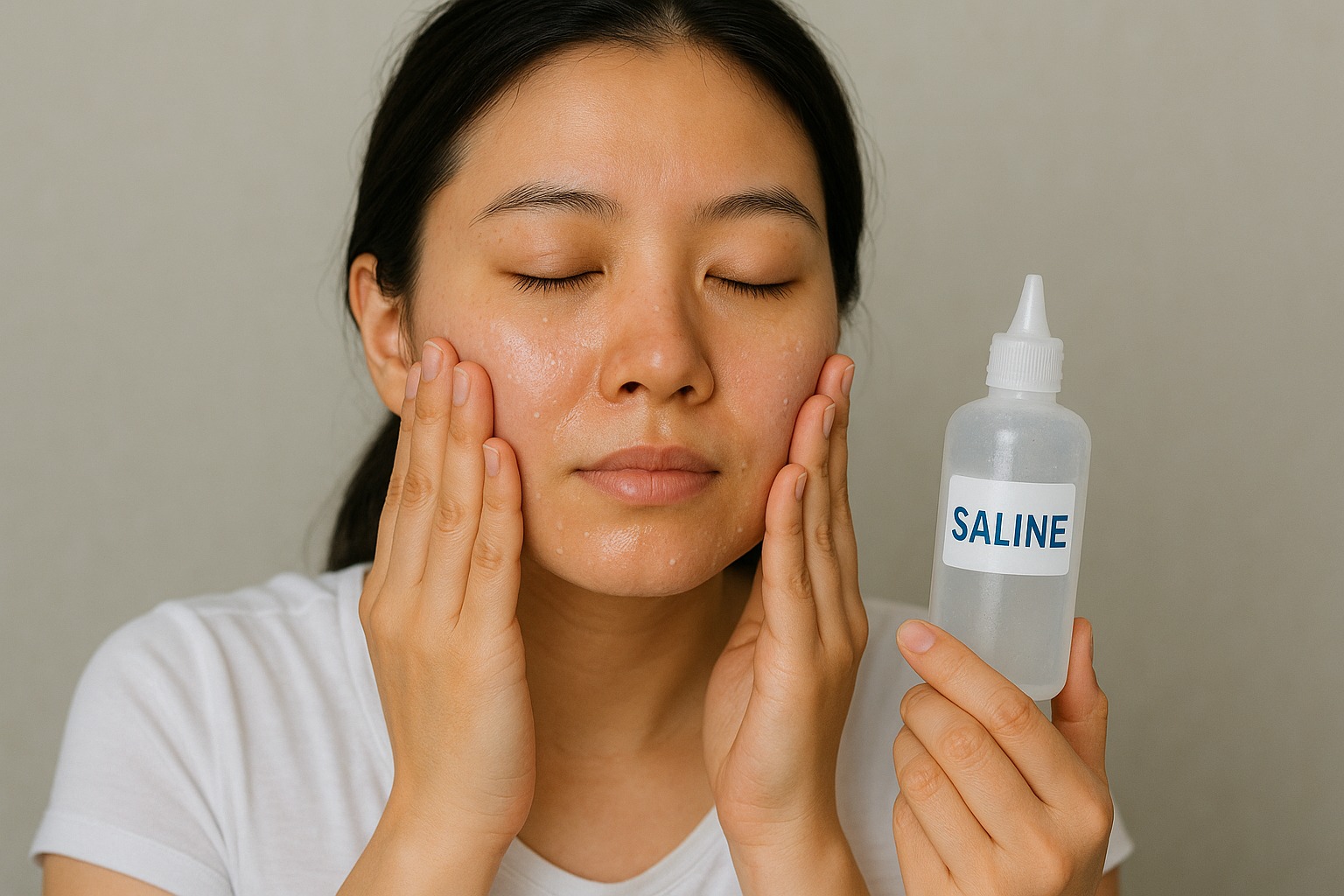 Hiểu đúng về rửa mặt bằng nước muối và những ảnh hưởng đến da Hiểu đúng về rửa mặt bằng nước muối và những ảnh hưởng lên da