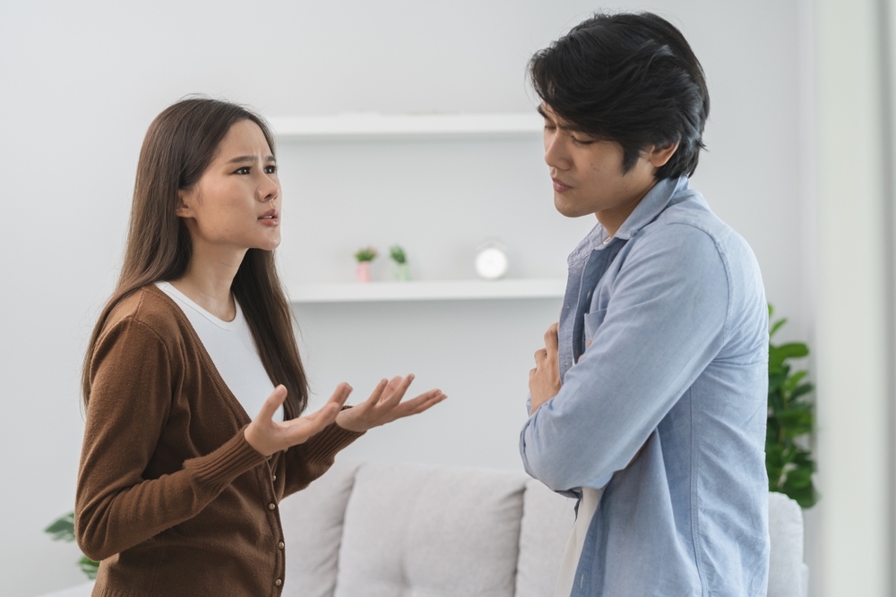 người đàn ông thực thụ​ khi có mâu thuẫn