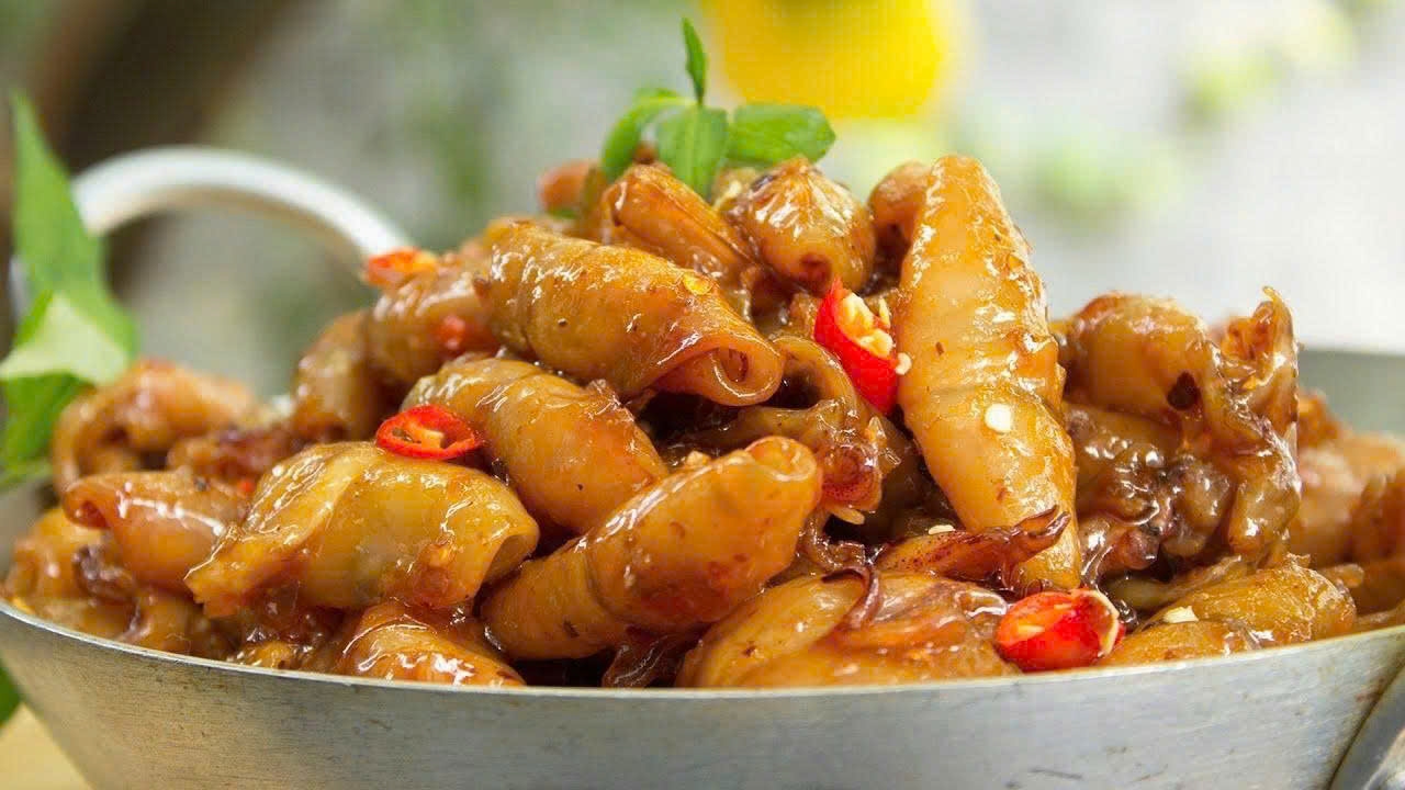Cách làm mực rim nước mắm me chua ngọt cách làm mực rim nước mắm me