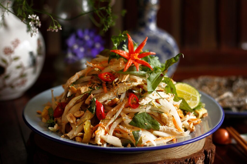 cách làm nộm gà​